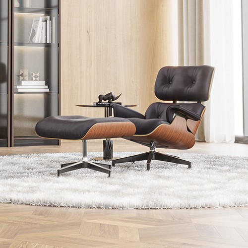 Pro tall walnut eams lounge - tall,