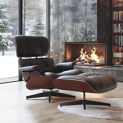 Large eams chaise lounge - eams, chair